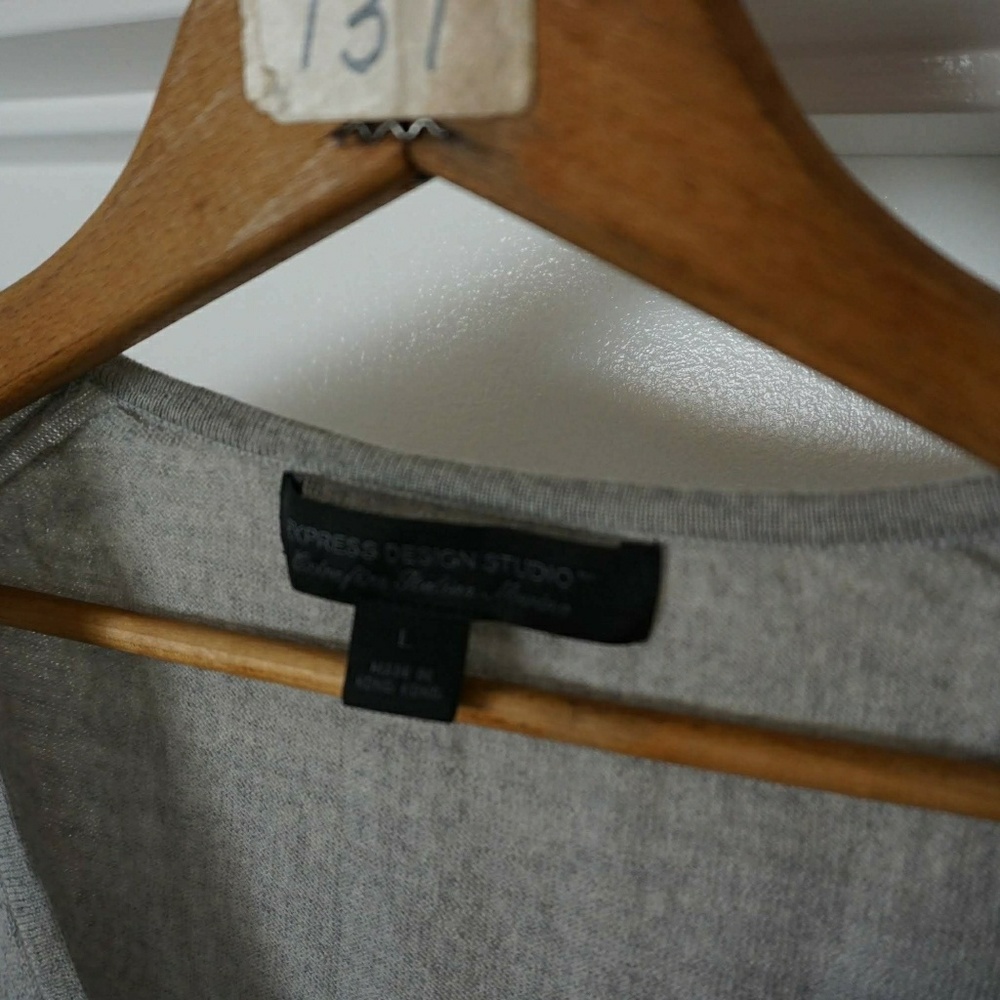Express Design Studio V-Neck Sweater - Picture 7 of 8
